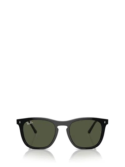 Ray Ban Rb2210 Square-frame Sunglasses In Gray
