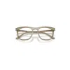 Ray Ban Rb2210v Optics Change Eyeglasses Photo Striped Grey Frame Clear Lenses Polarized 51-21