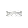Ray Ban Rb2210v Optics Change Eyeglasses Photo Striped Light Blue Frame Clear Lenses Polarized 51-21