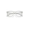 Ray Ban Rb2210v Optics Change Eyeglasses Photo Striped Light Blue Frame Clear Lenses Polarized 53-21