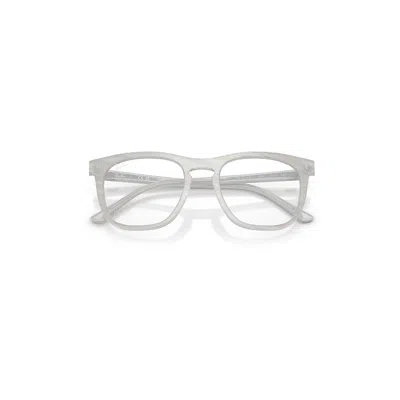 Ray Ban Rb2210v Optics Change Eyeglasses Photo Striped Light Blue Frame Clear Lenses Polarized 53-21