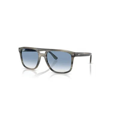 Ray Ban Rb2213 Sonnenbrillen Havana Grau Fassung Blau Glas 58-20