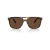 Ray Ban Rb2213ch Chromance Sonnenbrillen Havana Fassung Braun Glas Polarisiert 55-20 In Havana