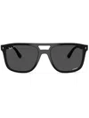Ray Ban Rb2213ch Chromance Sunglasses Black Frame Grey Lenses Polarized 58-20 In Black