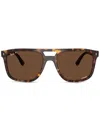 Ray Ban Rb2213ch Chromance Sunglasses Havana Frame Brown Lenses Polarized 55-20 In Brown