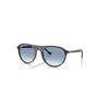 Ray Ban Rb2215 Sonnenbrillen Havana Blue Turtle Fassung Blau Glas 59-20 In Havana Blue Turtle