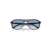 Ray Ban Rb2215 Sunglasses Havana Blue Turtle Frame Blue Lenses 56-19 In Havana Blue Turtle