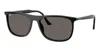 Ray Ban Rectangle-frame Sunglasses In Black