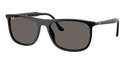 RAY BAN RB2216 901/B1 OCCHIALI DA SOLE NERI PER UOMO