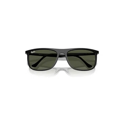 Ray Ban Rb2216 Sunglasses Black Frame Green Lenses 58-18