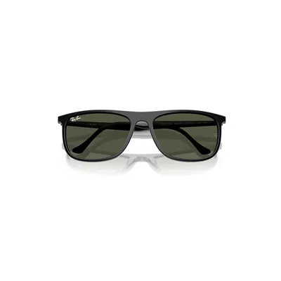 Ray Ban Rb2216 Sunglasses Black Frame Green Lenses 58-18