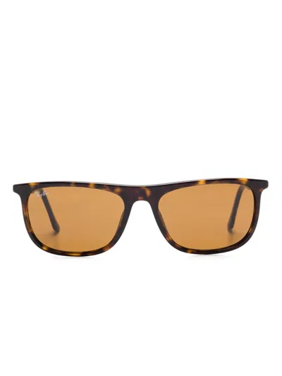 Ray Ban Rb2216 Sunglasses In Brown