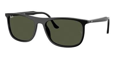 RAY BAN RB2216F VESTIBILITÀ ORIENTALE 901/31 OCCHIALI DA SOLE NERI PER UOMO