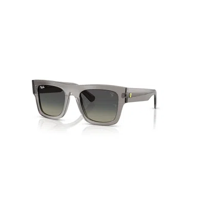 Ray Ban Rb2217m Scuderia Ferrari Collection Sonnenbrillen Grau Transparent Fassung Grau Glas 53-21