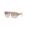 Ray Ban Rb2218 Sonnenbrillen Hellbraun Transparent Fassung Braun Glas 55-22