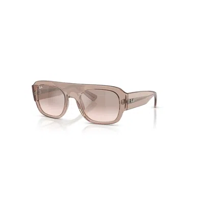 Ray Ban Rb2218 Sonnenbrillen Hellbraun Transparent Fassung Braun Glas 55-22