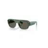 Ray Ban Rb2218 Sonnenbrillen Transparent Grün Fassung Braun Glas 55-22