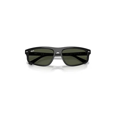 Ray Ban Rb2225 Sunglasses Black Frame Green Lenses 57-18
