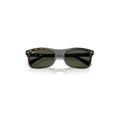 Ray Ban Rb2226 Sunglasses Havana Frame Green Lenses 54-20 In Brown