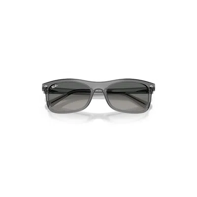 Ray Ban Rb2226 Sunglasses Transparent Grey Frame Grey Lenses 54-20 In Gray