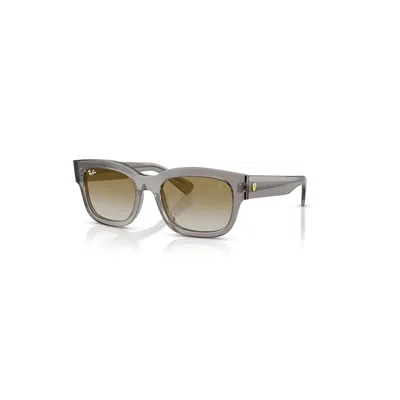 Ray Ban Rb2228m Scuderia Ferrari Collection Sonnenbrillen Grau Transparent Fassung Gold Glas 53-19