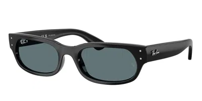 Ray Ban Rb2236 Polarized 901/48 Men's Sunglasses Black Size 54