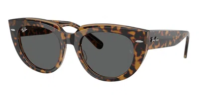 Ray Ban Rb2286f Doreen Asian Fit 1292b1 Women's Sunglasses Tortoiseshell Size 52 In Brown