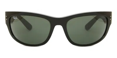 Ray Ban Rb2289 Mega Balorama 901/31 Men's Sunglasses Black Size 60 In Green