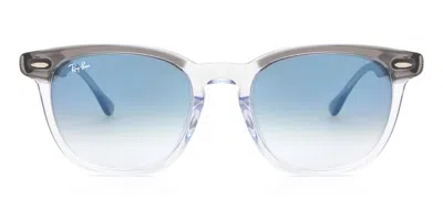 Ray Ban Rb2298f Asian Fit Hawkeye 13553f Men's Sunglasses Clear Size 54 In Red