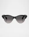 Ray Ban Ray-ban Wayfarer 58mm Rectangular Sunglasses In Grey Gradient