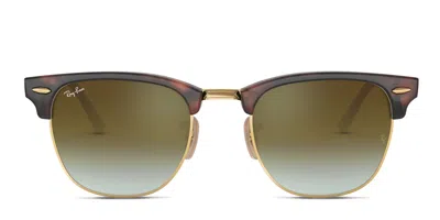 Ray Ban Rb3016 Clubmaster Tortoise,gold