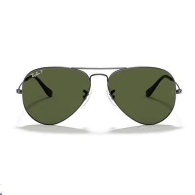 Ray Ban Ray-ban Rb3025 - Aviator Large Metal 004/58 Gunmetal Sunglasses