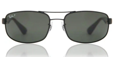 Ray Ban Rb3445 Active Lifestyle Polarized 002/58 Occhiali Da Sole Neri Per Uomo In Black