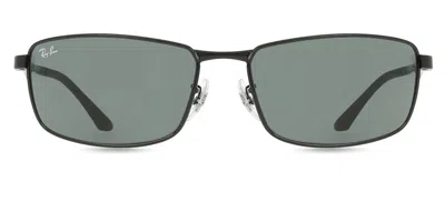 Ray Ban Rb3498 Active Lifestyle 002/71 Men's Sunglasses Black Size 61