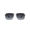 Ray Ban Rb3516 Sunglasses Matte Grey Frame Grey Lenses 59-15 In Matte Grey
