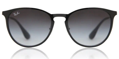 Ray Ban Rb3539 Erika Metal 002/8g Women's Sunglasses Black Size 54 In Multi
