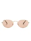 Ray Ban Rb3547 Sunglasses In Gold