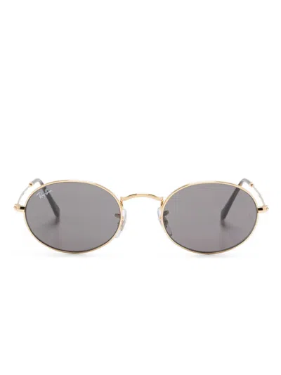 Ray Ban Rb3547n Sunglasses In Gold