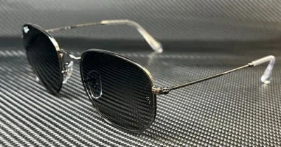 Pre-owned Ray Ban Rb3548n 004 71 Gunmetal Grey Grad Unisex 51 Mm Sunglasses In Gray