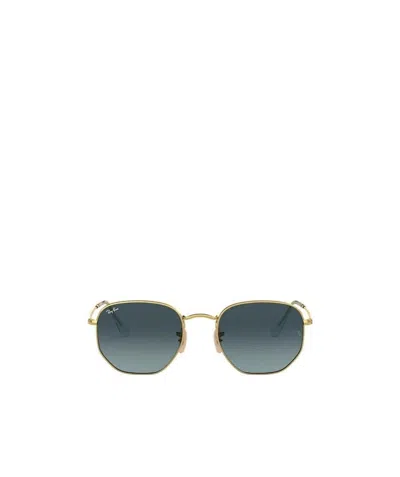 RAY BAN RB3548N HEXAGONAL SUNGLASSES