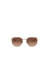 Ray Ban Rb3548n Hexagonal Sunglasses In Brown