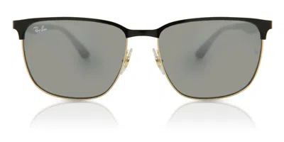Ray Ban Rb3569 187/88 Men's Sunglasses Gold Size 59 In Gray