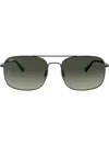 Ray Ban Rb3611 Square Sunglasses In Black