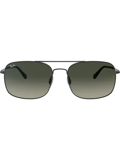 Ray Ban Rb3611 Square Sunglasses In Black
