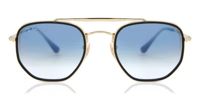 Ray Ban Rb3648m 91673f Men's Sunglasses Black Size 52 In Neutral