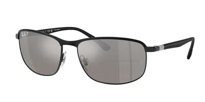 Ray Ban Rb3671ch Polarized 186/5j Men's Sunglasses Black Size 60