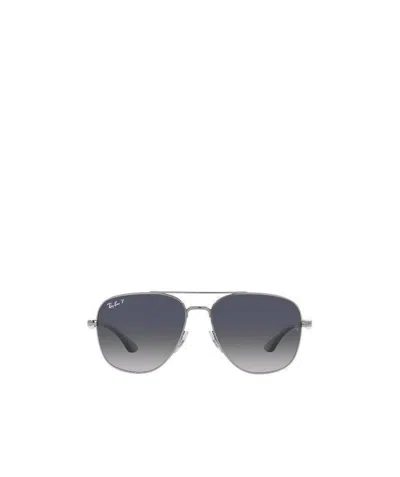 Ray Ban Ray-ban Rb3683 Square-frame Sunglasses In Gray