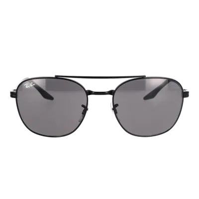 Ray Ban Rb3688 Sunglasses In Transparent