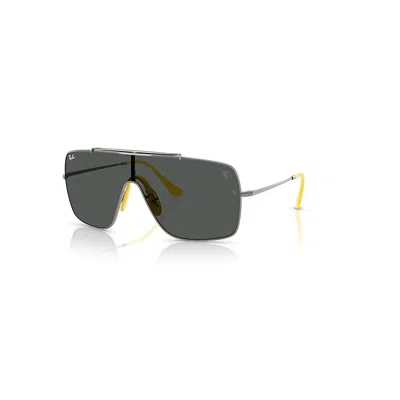 Ray Ban Rb3697m Scuderia Ferrari Collection Sonnenbrillen Gunmetal Fassung Grau Glas 01-35