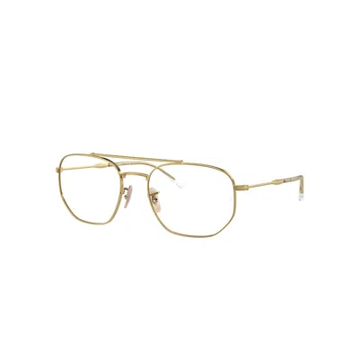 Ray Ban Rb3707 Transitions® Sunglasses Arista Gold Frame Clear Lenses 57-20
